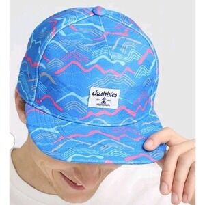 New Chubbies Fleece Dad Hat The Big Sky Country Y2K 90s Retro Vacay Beach Surf